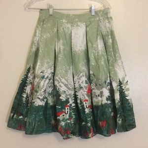 Town by the Mountainside Skirt